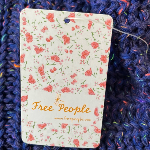 NWT Free People Midnight Aura Combo Sweater Medium - Picture 5 of 8